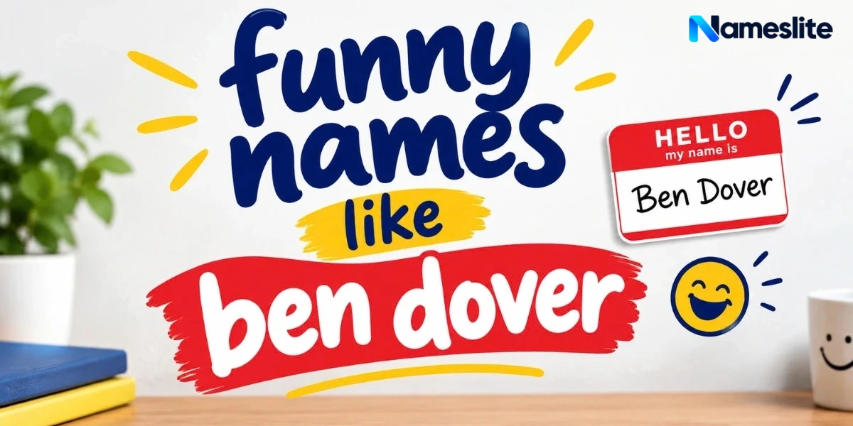 250+ Funny Names Like Ben Dover A Laugh in Every Name