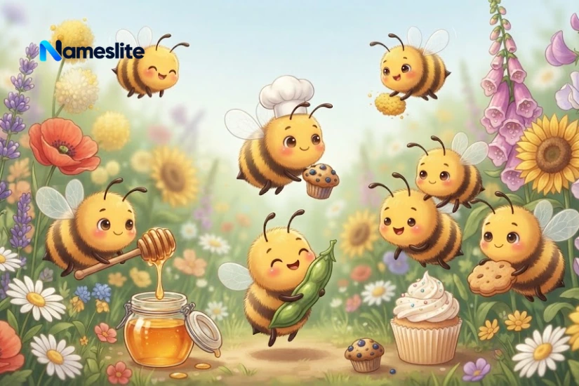 Cute funny bee names
