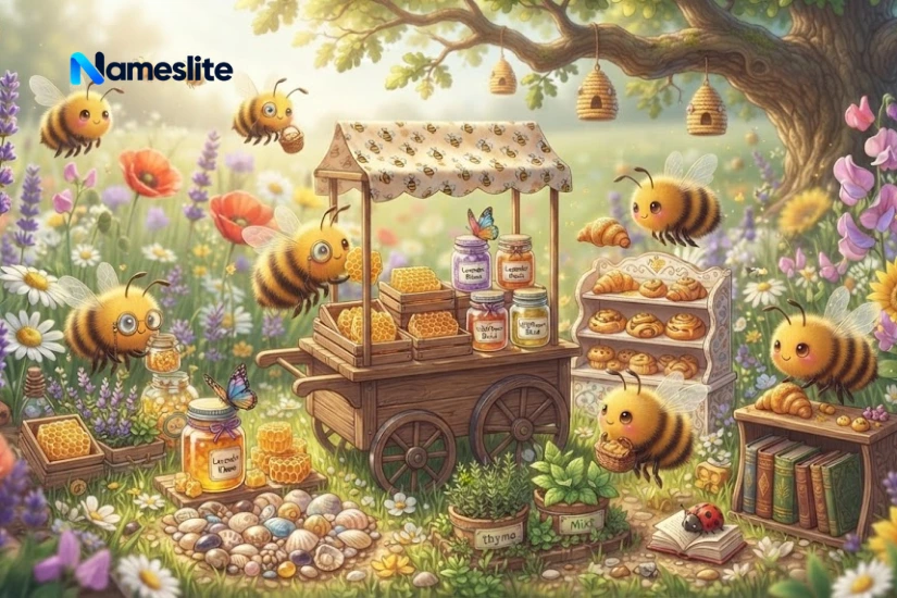 Food Inspired Bee Names