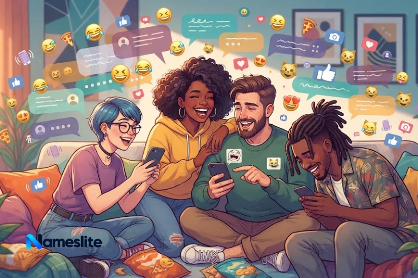 group chat names for 4 people