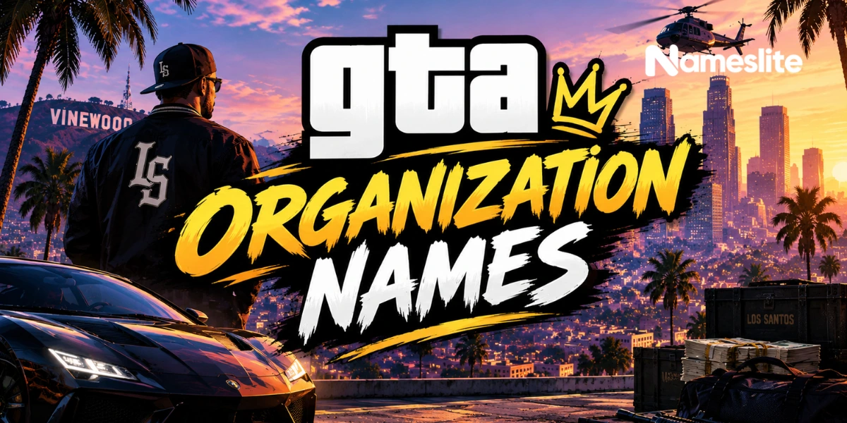 GTA Organization Names