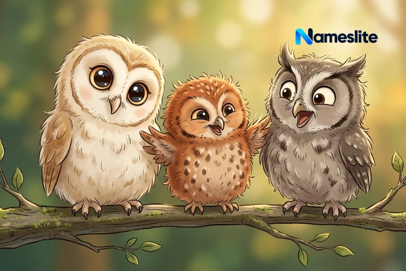 Baby Funny Owl Names
