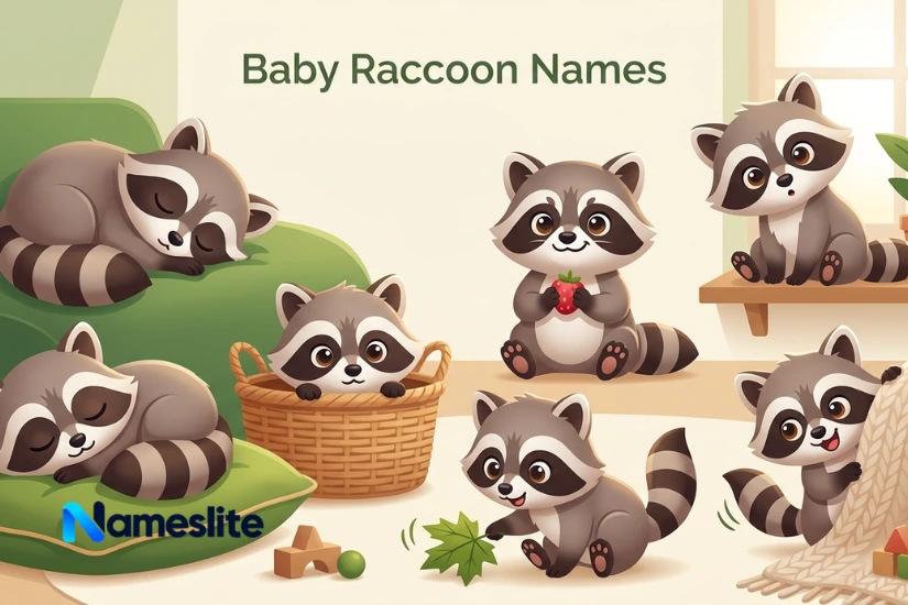 Baby Raccoon Names
