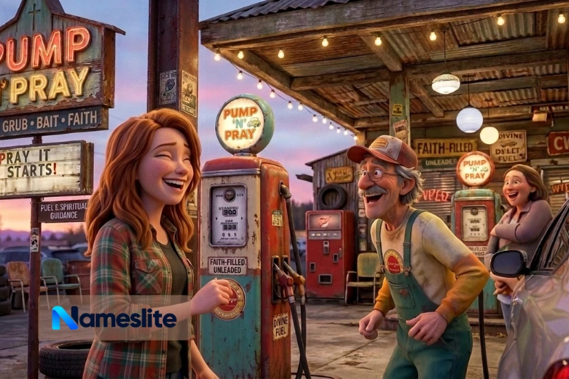 Best Fake Gas Station Names That Stick With You
