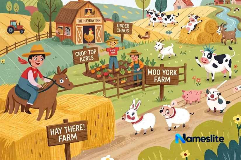 Best Funny Farm Names
