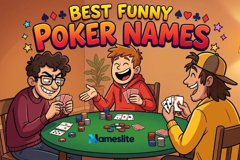 Best Funny Poker Names
