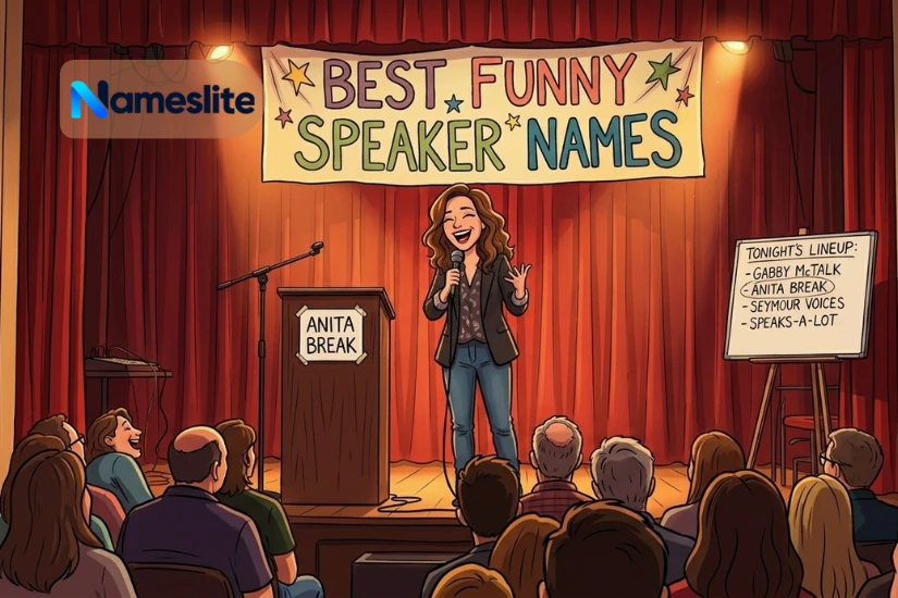 Best Funny Speaker Names
