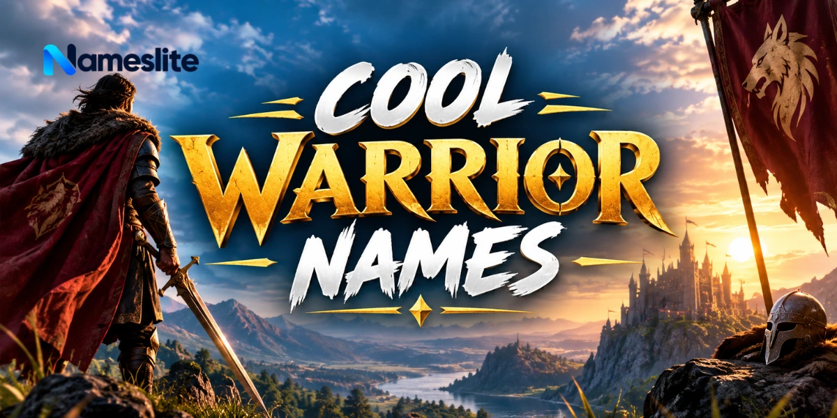Cool Warrior Names 250+ Epic & Fearless Picks