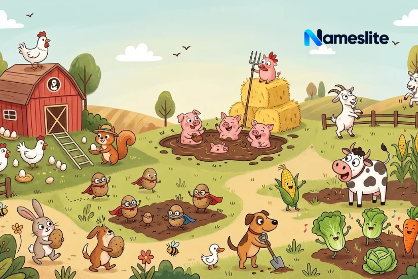 Creative Funny Farm Names
