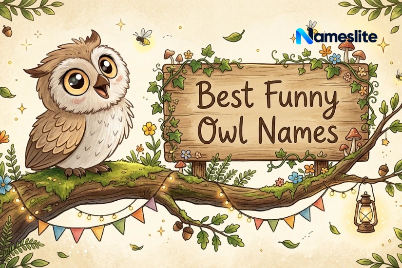 Cute Funny Owl Names
