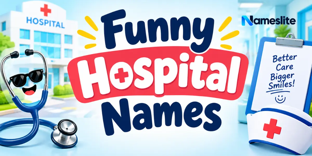 Funny Hospital Names: 150+ Funny & Unforgettable Name Ideas