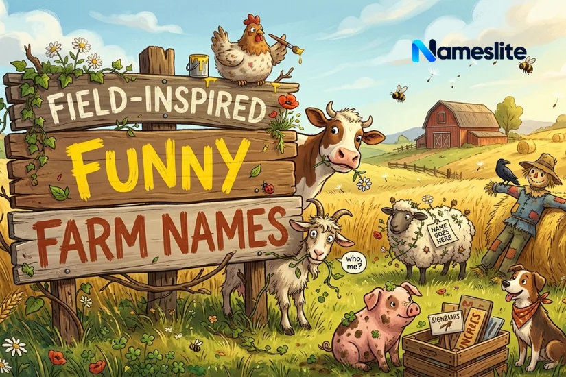 Field-Inspired Funny Farm Names

