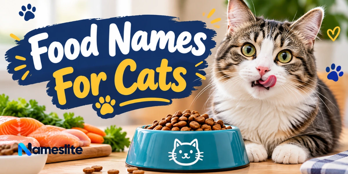 Food Names for Cats: 150+ Adorable & Cute Ideas