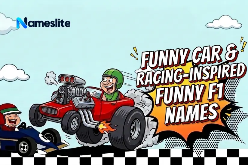 Funny Car & Racing-Inspired Funny F1 Names
