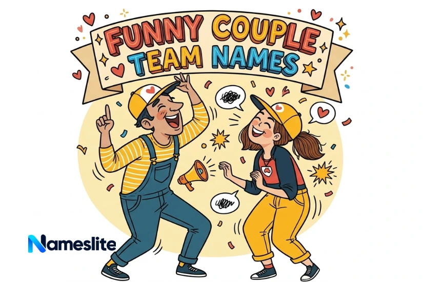 Funny Couple Team Names
