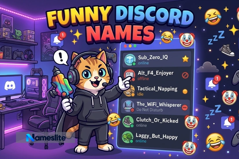 Funny Discord Names
