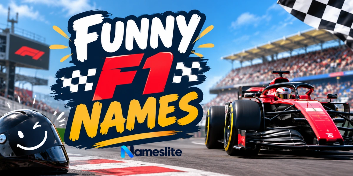 Funny F1 Names: 200+ Hilarious Picks for Racing Fans