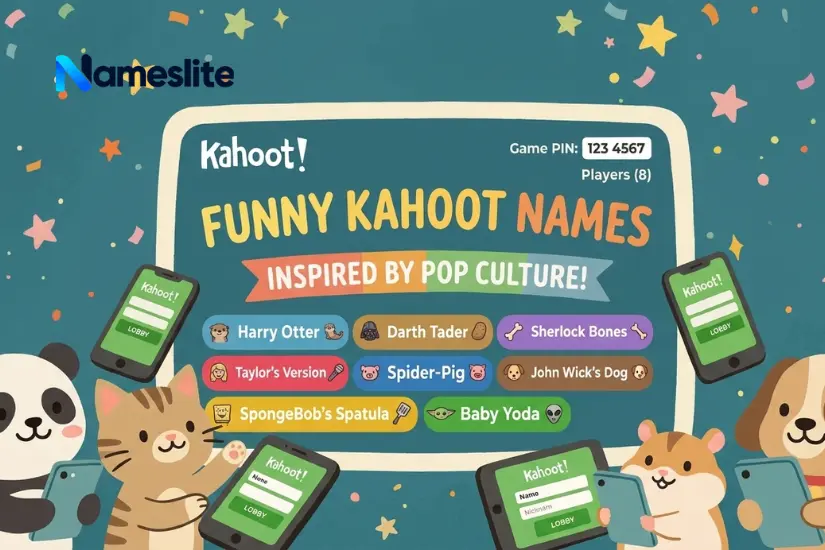 Funny Kahoot Names Inspired by Pop Culture
