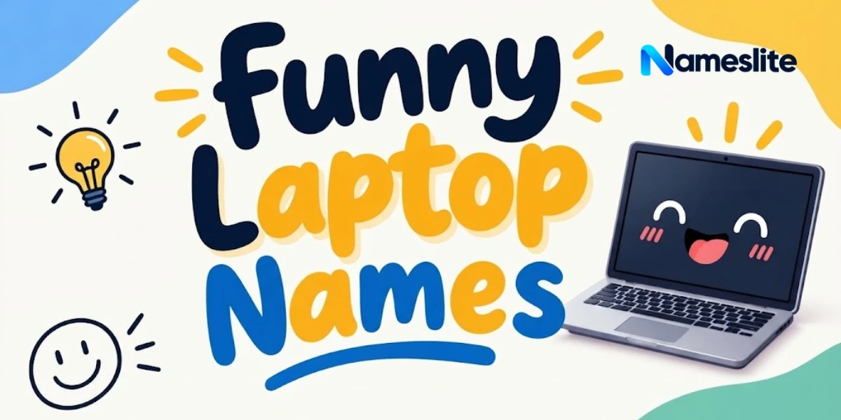 Funny Laptop Names: 150+ Hilarious Ideas