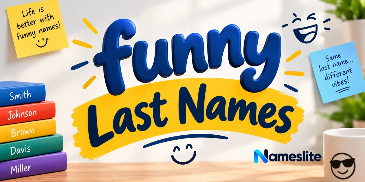Funny Last Names 350+ Hilarious Names You’ll Love