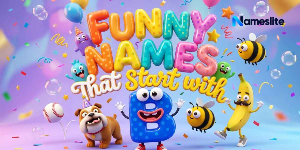 Funny Names That Start With B: 200+ Wild and Wacky Names