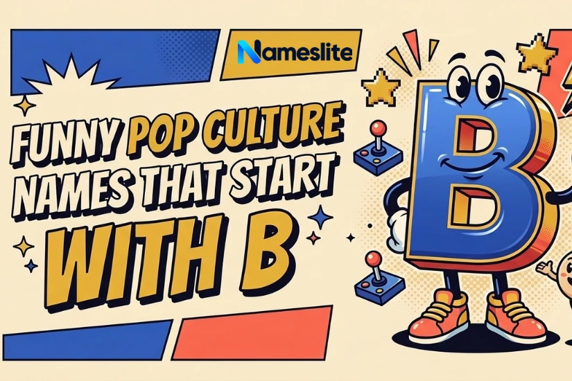 Funny Pop Culture Names That Start With B
