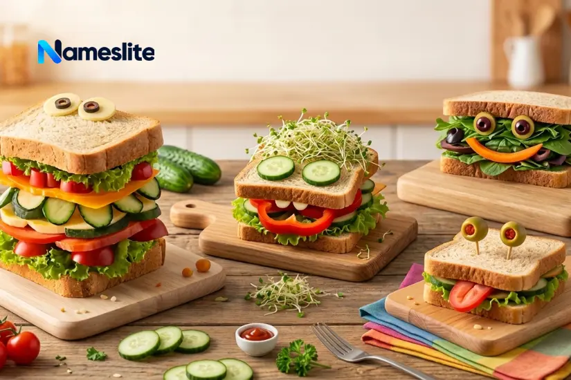 Funny Sandwich Names for Veggie Sandwiches
