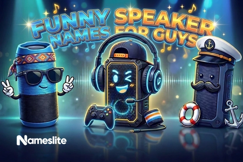 Funny Speaker Names for Guys
