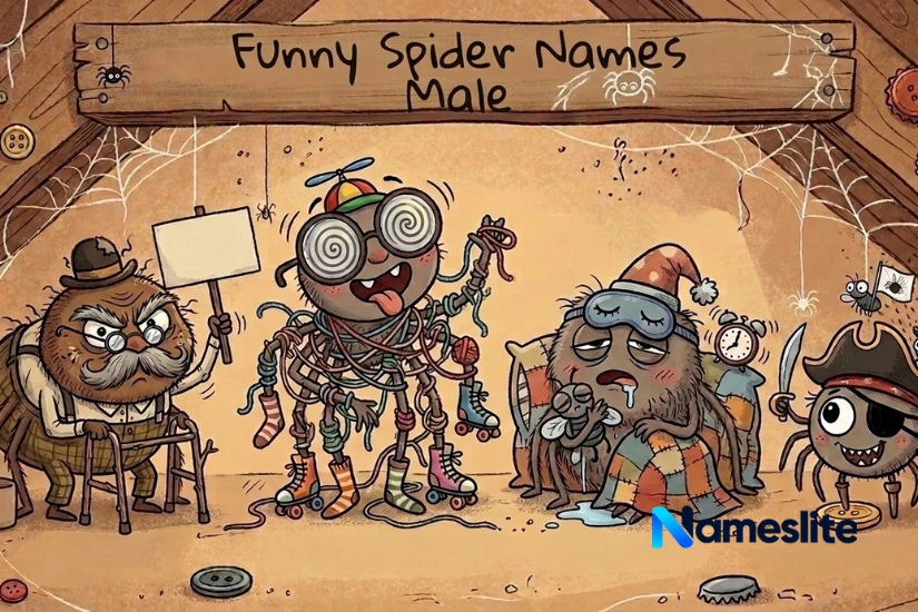 Funny Spider Names Male
