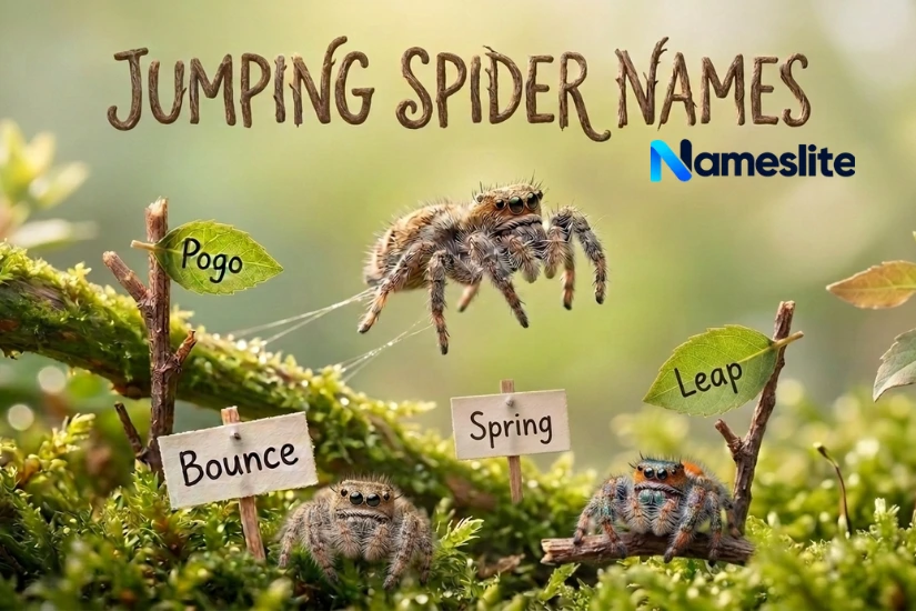 Jumping Spider Names
