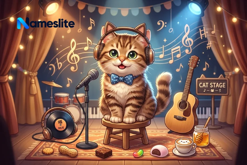 Musician Cat Names
