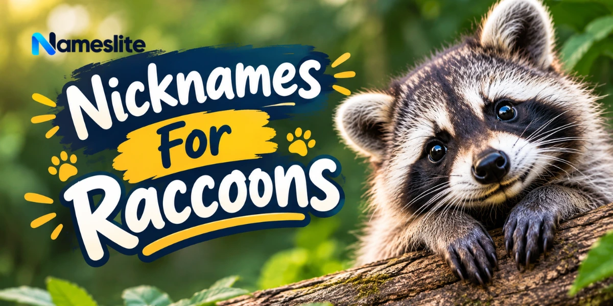 Nicknames for Raccoons 100+ Cute & Funny Names