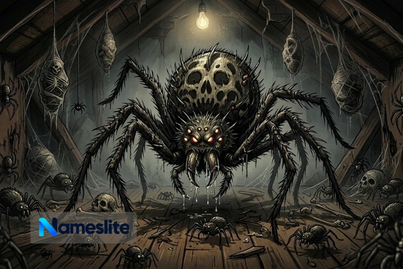 Scary Funny Spider Names

