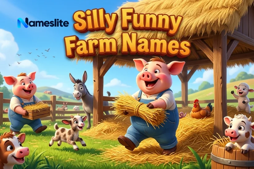 Silly Funny Farm Names
