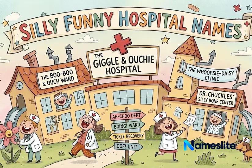 Silly Funny Hospital Names
