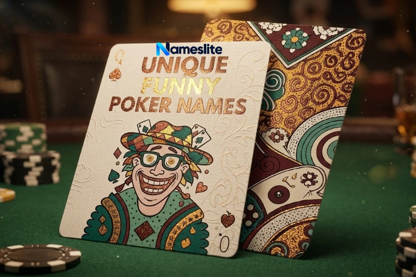 Unique Funny Poker Names
