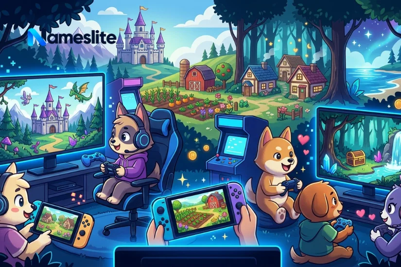  Video Game Themed Name Ideas
