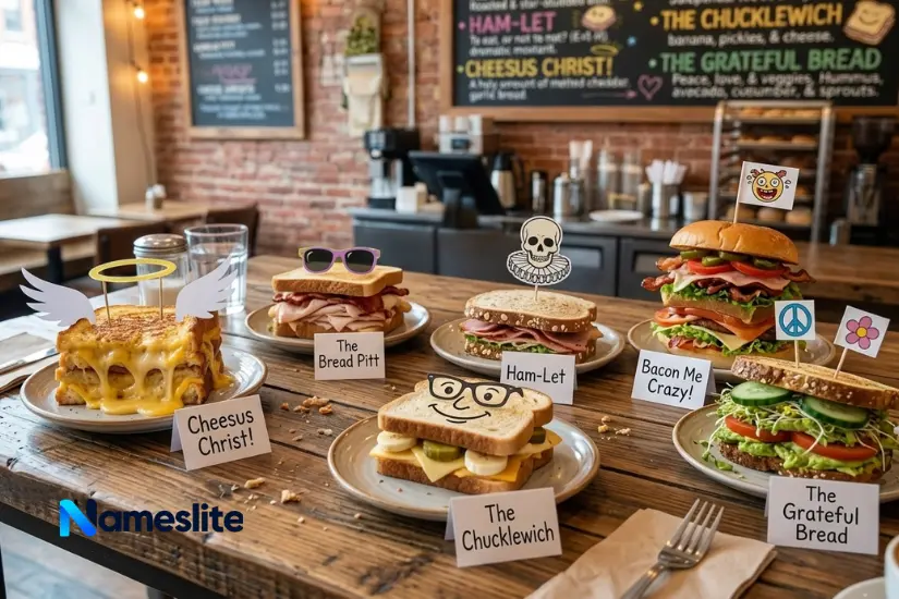 Why Funny Sandwich Names Work
