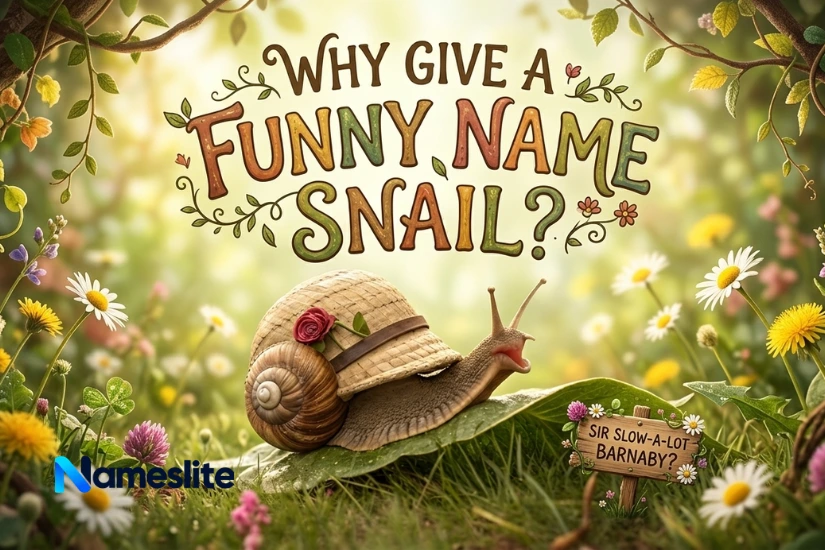 Why Give A Funny  Snail Name